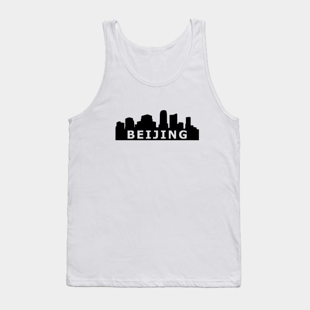 Beijing Skyline Tank Top by gulden